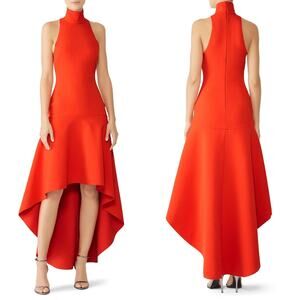 Solace London maxi Bahar dress in red size US 4